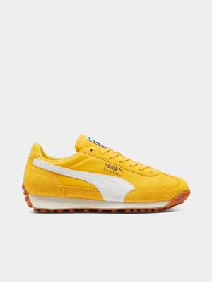 Puma Men's Easy Rider Yellow/White Sneaker