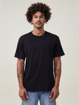 Men's Cotton On Black Organic Loose Fit T-Shirt