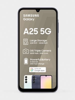 Samsung A25 +50MIN SIM+15GB Data - Telkom