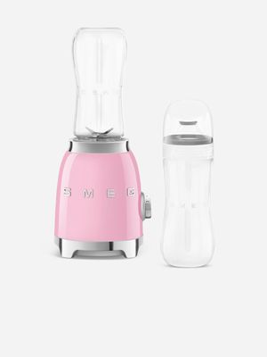 Smeg Personal Blender Pastel Pink 300W