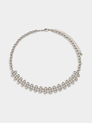 Metallic Bead Choker