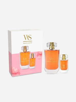 Yardley White Satin Eau De Toilette 100ml &  30ml Gift Set