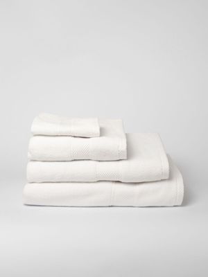 Guest House Quick Dry Cotton Towel White