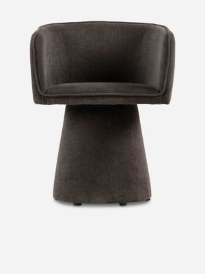 Tale Swivel Dining Chair Danny Charcoal