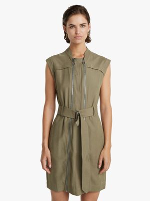 G-Star Woman's Multi Zip Coriander Dress