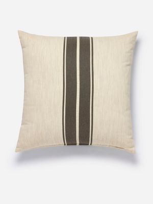 Statement Stripe Scatter Cushion Black 60x60cm