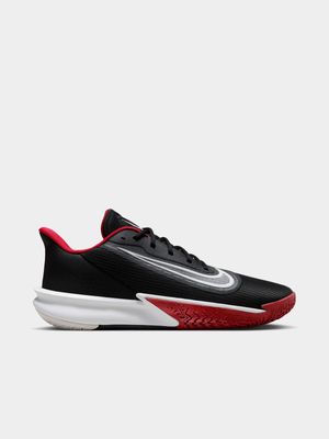 Nike Men's Precision VII Black/Red Sneaker