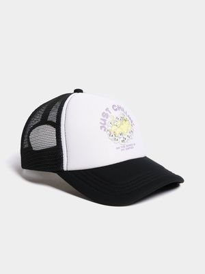 Men's Black Chillin Trucker Cap