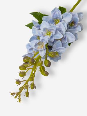 Faux Delphinium Light Blue 67cm