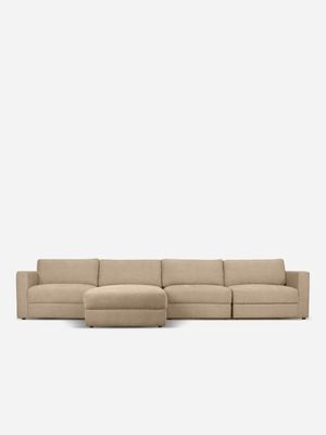 Bogart 5pc Modular Sofa Mae Milk