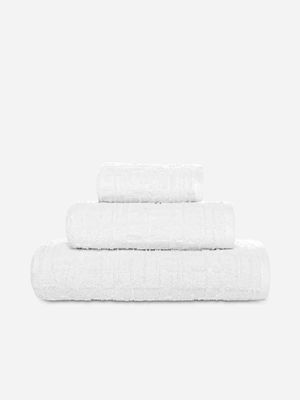 Sorema Guafre Bath Sheet 95X150 Cm White