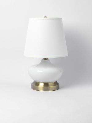 Rechargeable Bulb Ceramic Table Lamp