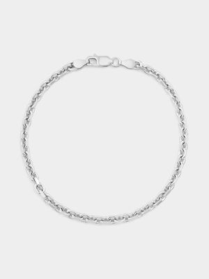 Sterling Silver Curb Bracelet