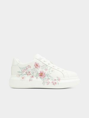 Women's Aldo White Peono Sneakers