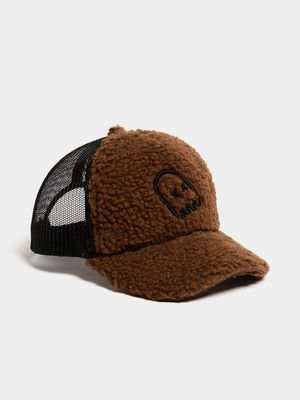 Men's Brown Borg Trucker Cap