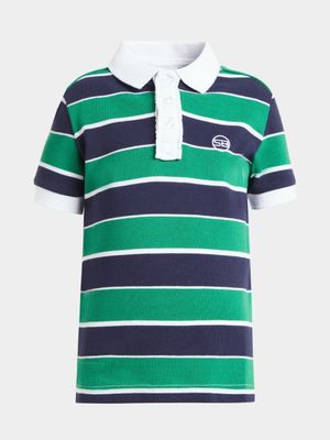 Younger Boys Stripe Golfer