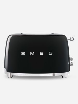 Smeg 2 Slice Toaster Black