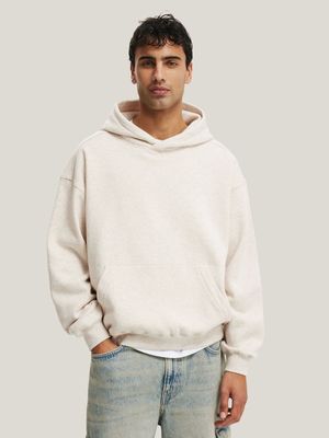 Men's Cotton On Cream Box Fit Hoodie