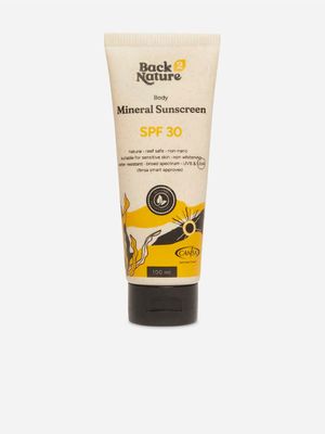 Back 2 nature Face & Body Mineral Sunscreen SPF 30