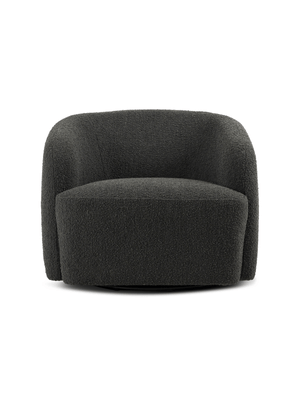 Pale Swivel  1 Seater Boucle