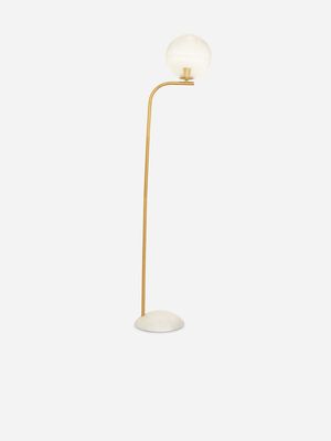 Glass Ball Shade Floor Lamp 160cm