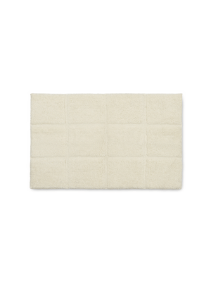 Bathmat Chenille Cream 50x80