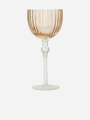 Anna Coupe Red Wine Glass Light Brown 270ml