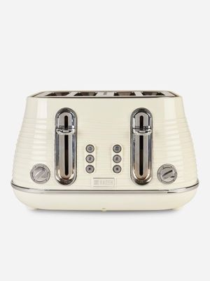 Haden Devon 4 Slice Toaster Cream