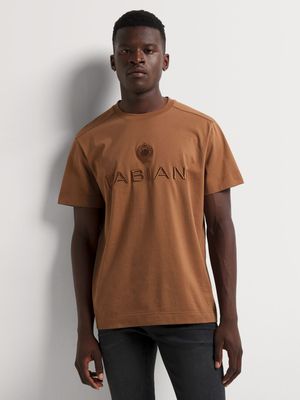 Fabiani Men's Logo Bronze T-Shirt