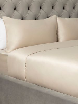 Grace Softest Gold Seal Certified Egyptian Cotton 200 Thread Count Duvet Cover Set Stone