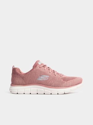 Women's Skechers Track Pink Sneaker