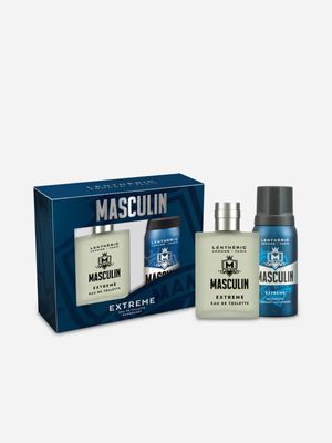 Lenthéric Masculin Extreme Eau De Toilette & Deodorant Gift Set