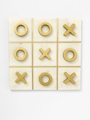 Marble Noughts & Crosses Game