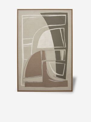 Framed Printed Abstract Sketch No.2 80x120cm