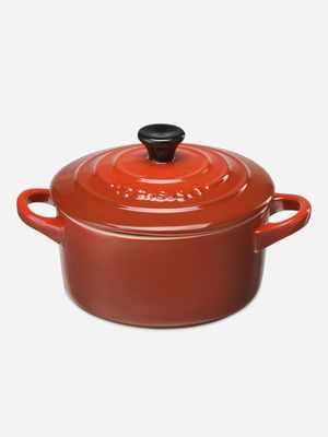 le creuset mini cocotte cerise 10cm