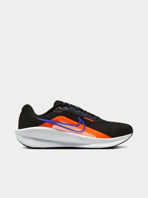 Mens Nike Downshifter 13 Black/Orange/Blue Running Shoes