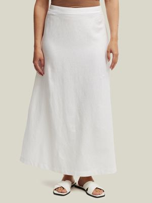 Women's Cotton On White Haven Maxi A-Line Skirt