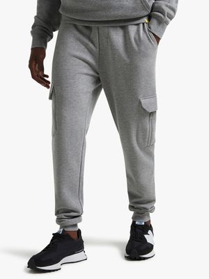 Mens TS Cargo Grey Melange Jogger