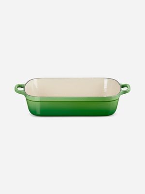 le creuset roaster 33cm bamboo