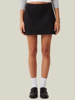 Women's Cotton On Black Bella Mini Skirt