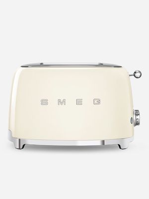 Smeg 2 Slice Toaster Cream