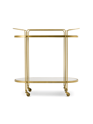 Lee-rah Drinks Trolley Gold