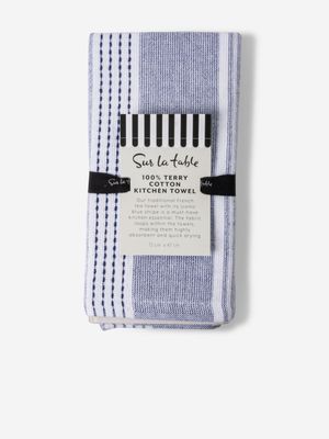 Sur La Table Navy Kitchen Towel