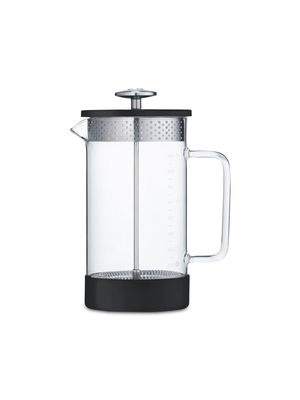 barista & co 8 cup coffee press black