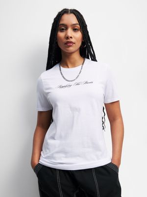 Redbat Women's White T-Shirt