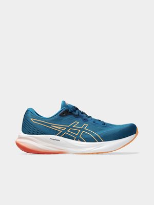 Mens Asics Gel-Pulse 15 Rich Navy/Faded Orange Running Shoes