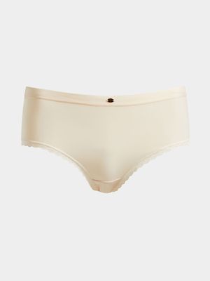 Boyleg Panty with Lace Trim