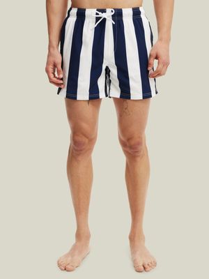 Men's Cotton On Navy Stretch Swim Shorts