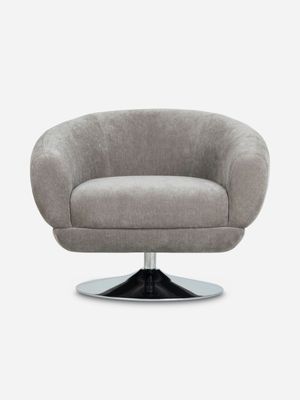 Dexter Swivel Chair Swivelle Grey