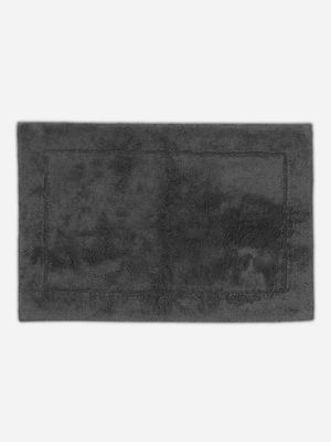 Cotton Bathmat Medium Charcoal